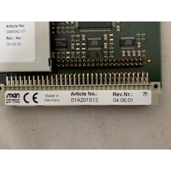 MEN MIKRO ELEKTRONIK A201SR04 5880-0009 M-MODULE CARRIER BOARD